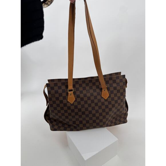 Louis Vuitton Damier Ebene Columbine Centenaire Special Edition Tote Bag - Picture 11 of 15